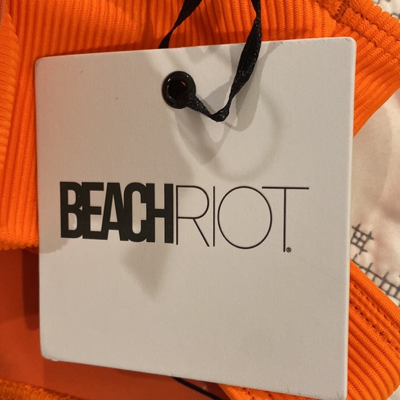 NWT Beach Riot Celine One Piece in Oriole Orange - Picture 9 of 11